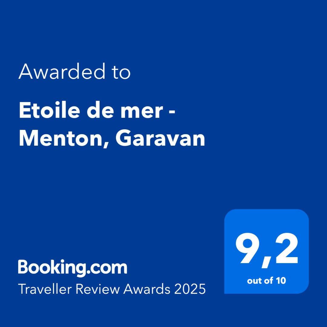 Etoile De Mer - Menton, Garavan Zewnętrze zdjęcie